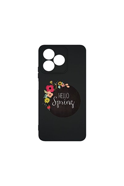 bestcase ¬Æ Husa Premium Silicon, Compatibila Cu Xiaomi Redmi 13, Hello Sprin...