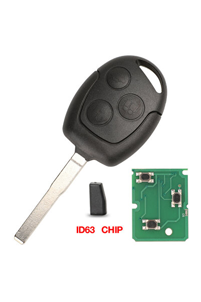 Choice5 433MHZ HU101 ID63 Chip jingyuqin 3 Buttons Remote Key Fob 315/433MHz ...