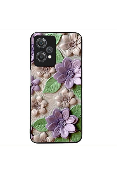 Sonique Θήκη 3D Flower Series για OnePlus Nord CE 2 Lite 5G Βιολετί
