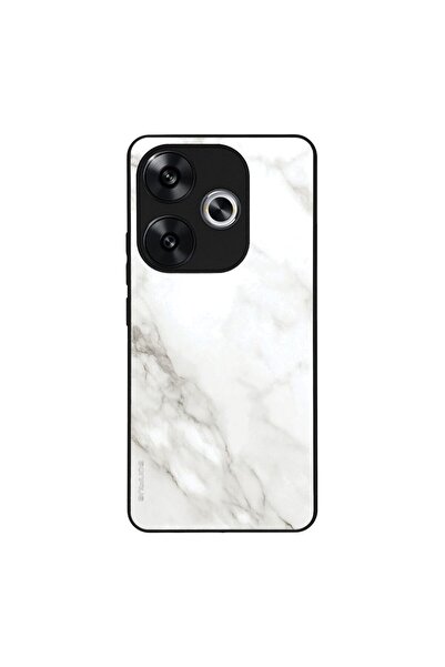 Sonique Θήκη Marble Series για Xiaomi Poco F6 5G Λευκό