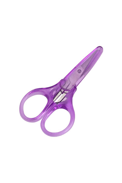 choice2 purple Stainless Steel Small Scissors with Protective Sheath Office H...