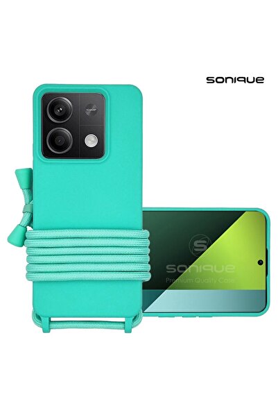 Sonique Θήκη Σιλικόνης με Κορδόνι CarryHang Xiaomi Redmi Note 13 5G Γαλάζιο