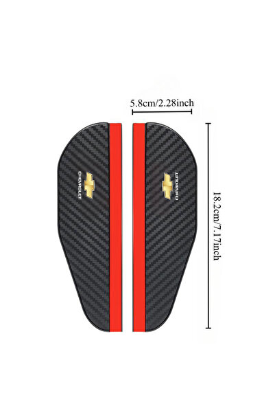Choice 2pcs Car Rearview Mirror Eyebrow Rainproof Cover Accessories For Chevr...