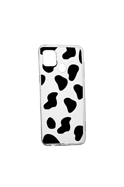 bestcase Husa Silicon Compatibila cu Realme 7i / Realme C12, Black Cow, rezis...