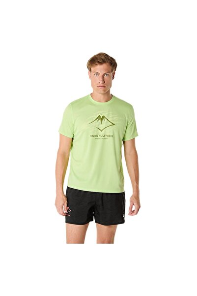 Asics Mens Short-Sleeve T-Shirt Fujitrail Logo SS Top M