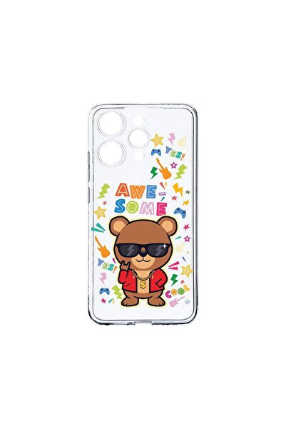 bestcase Прозрачен силиконов калъф 2ММ, съвместим с Xiaomi Redmi 12 4G, Сладъ...