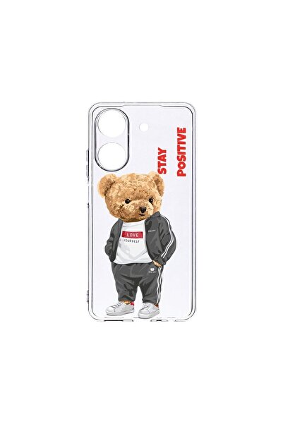 bestcase Διαφανής Θήκη Σιλικόνης 2MM, Συμβατή με Xiaomi Redmi 13C, Με σχέδιο ...