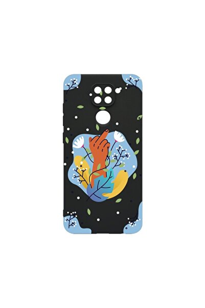bestcase Λεπτή Θήκη Σιλικόνης 0.8MM, Συμβατή με Xiaomi Redmi Note 9, Flowers ...