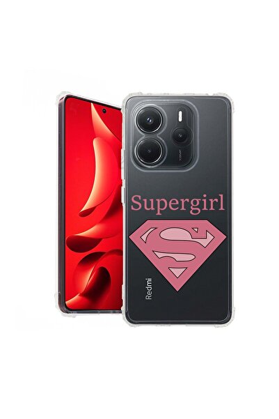 bestcase Θήκη για Xiaomi Redmi Note 14 4G, Αντικραδασμική 1.5MM, Supergirl, Π...