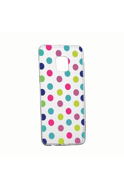 bestcase Husa pentru Xiaomi Redmi Note 9 Pro, Dots Color, rezistenta la uzura...