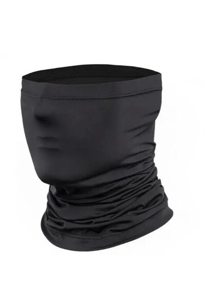 Choice Black Summer Cycling Face Cover Mask Ice Silk Anti UV Scarf Headband B...