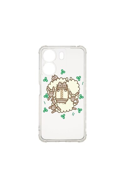 bestcase Противоударен калъф 1.5ММ, Съвместим с Xiaomi Redmi 13C 4G, Заек-Агн...