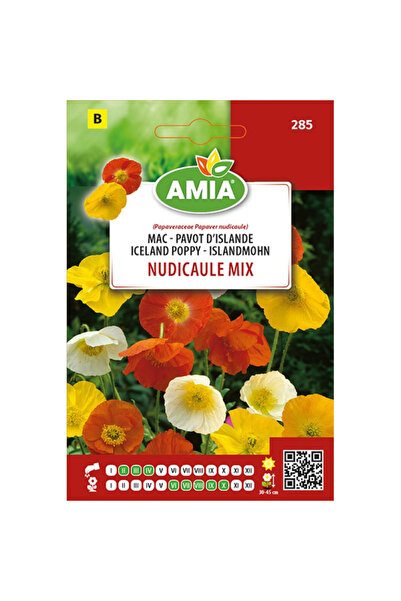 Amia Seminte de mac Nudicaule Mix Amia, 0,4 g