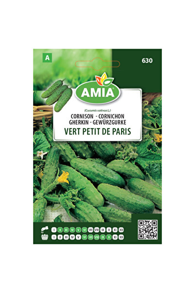 Amia Seminte de castraveti cornison Vert petit de Paris 2 g