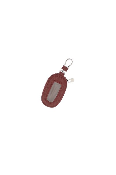 ButicCochet Key holder, made of genuine leather, Buticcochet, 9x5x2 cm, Cherr...