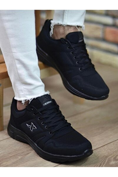 Xs/tep Women's Black Black Sports Shoes Casual Light Sole Casual Sneaker Hiking Shoes 020