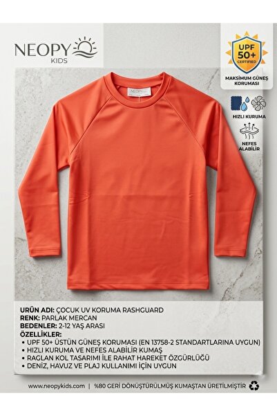 NEOPY Tricou de protecție pentru copii UPF 50 PROTECȚIE UV