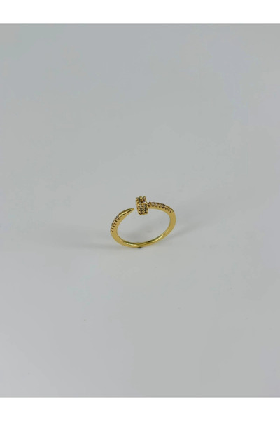 Twin Store Adjustable Zircon Stone Brass Bijouterie Ring - Yz0132-1