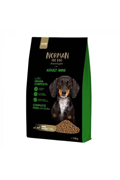 Norman the dog Hrană uscată pentru câini Norman Mini Adult, Pui, 10kg