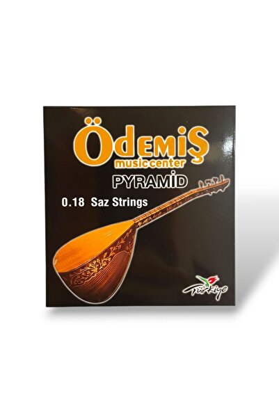 ödemiş Kısa Sap Saz/Bağlama Takım Tel 0.18