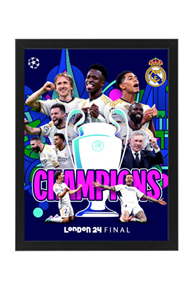 Boomah Accessories Real Madrid Champion of Champions League, UCL 2024, Soccer...