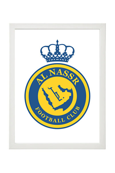 Boomah Accessories Al-Nassr FC , Soccer Gift , Poster with Frame 30x40cm