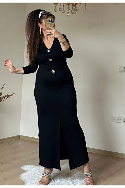 AZRA BUTİK Sea Star Dress Black