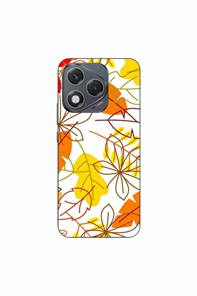 OEM Husa compatibila cu Honor 400 Lite Silicon Gel Tpu Model Autumn Vivid Leaves