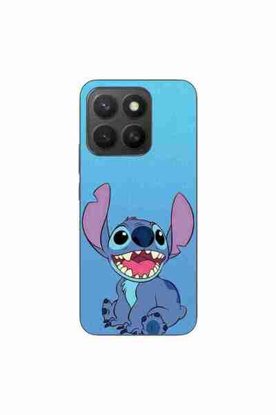 OEM Husa compatibila cu Honor X8c Silicon Gel Tpu Model Stitch Blue