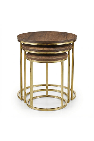 Bella Set de măsuțe de cafea rotunde Nexa Trio – Design elegant
