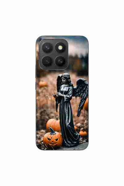 OEM Husa compatibila cu Honor X8c Silicon Gel Tpu Model Halloween Dovleacul I...