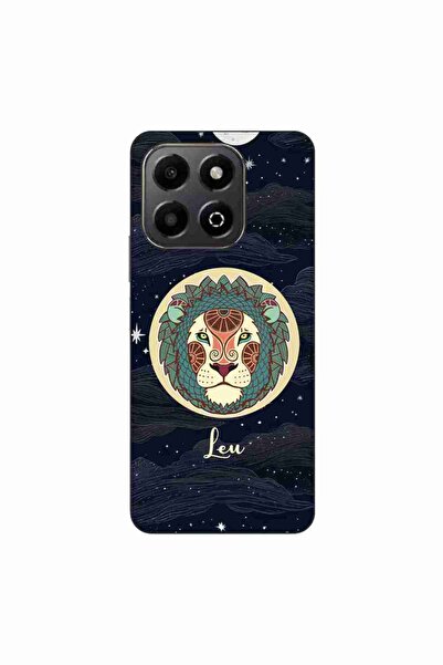 OEM Case compatible with Honor X6b Silicone Gel Tpu Leo Horoscope Pattern