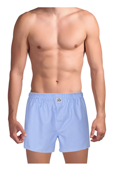 TheDon The Don Mavi Erkek Desenli Boxer TDNPOP121