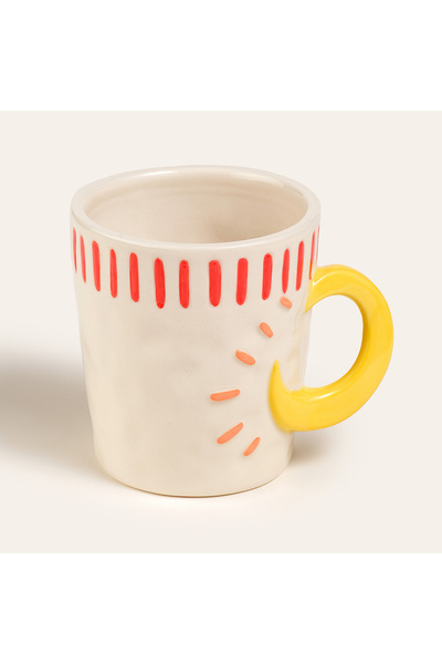 Zsa Zsa Zsu Sımıng Stoneware Kupa 285 Ml Kırmızı