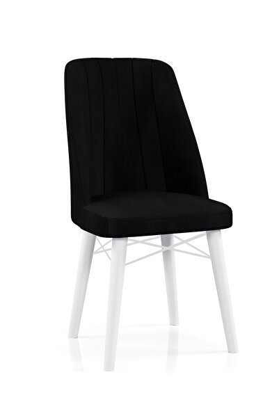 Bella Babyface Babyface Belluni Chair, White Painted Legs, Made of Class I Ho...