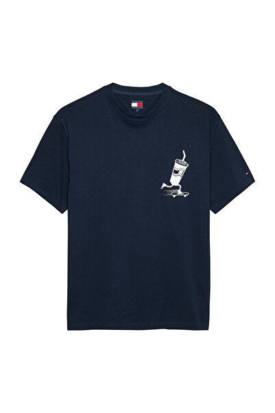 Tommy Hilfiger Men's Short-Sleeve Back Logo Graphic Relaxed T-Shirt S
