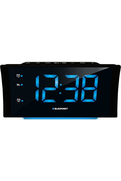 Blaupunkt Radioceas CR80USB, FM, incarcator USB, indicator temperatura, Negru