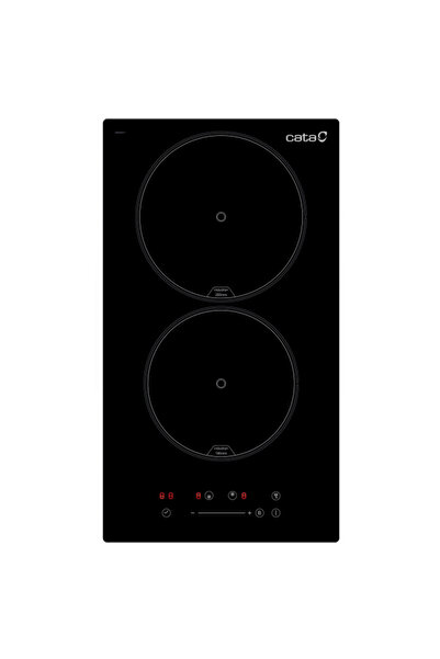Cata Plită cu inducție încorporabilă ISB 3102 BK, 30 cm, 2 zone de gătit, 9 n...
