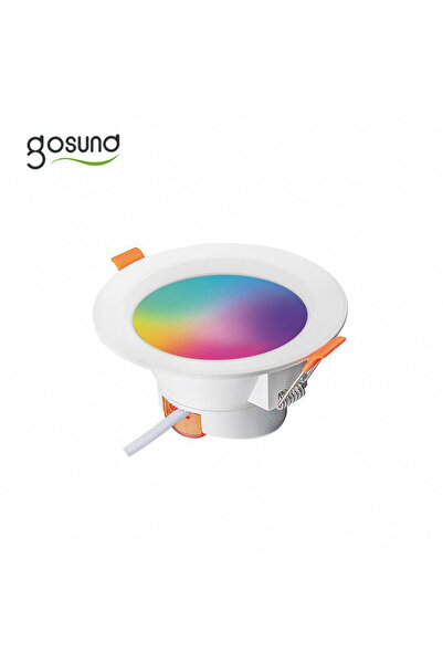 Gosund Spot LED inteligent încastrat LB10 RGB+CW, Wi-Fi, 5W, 450 lm, lumină a...