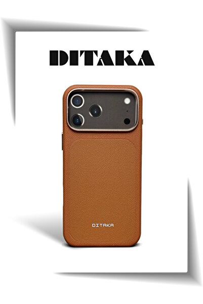 Cat - Cot DITAKA Premium Luxury Leather Case for 17 Pro Max - MagSafe Compati...