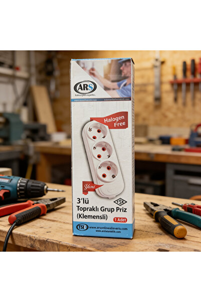 izmiryapımarket 3-PIECE SOILED SOCKET WITH TERMINAL