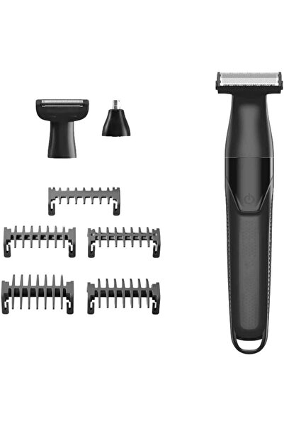 Generic Electric Trimmer and Shaver, One-Blade Design, Washable Flat Blade Ra...