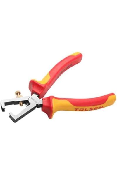 TOLSEN - Insulated Wire Stripping Pliers (Premium Line), 160Mm, 6 Inch