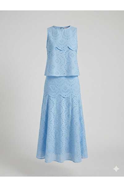Suziş Fisto Bluz and Skirt Set 4S5210