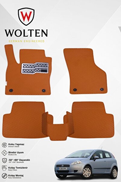 w wolten german engineered PUNTO GRANDE-FİAT-(2005-2018) İÇİN EVA İÇ PASPAS T...