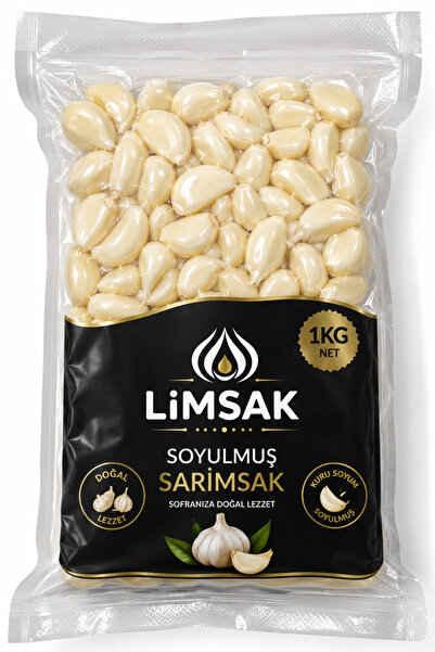 limsak -LİMSAK / 1 KG KURU SOYUM / SOYULMUŞ SARIMSAK
