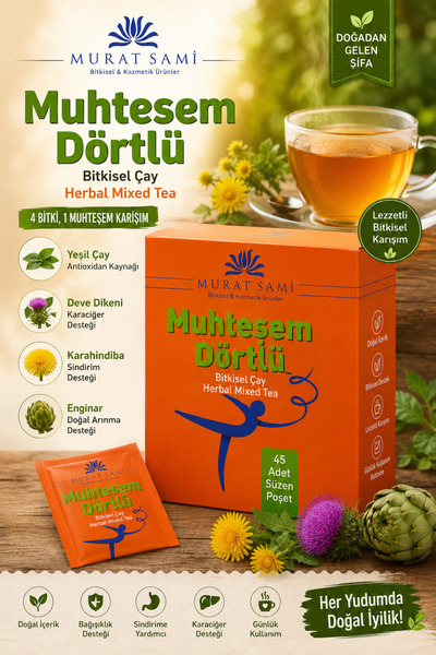 MURAT SAMİ BİTKİSEL Muhteşem dörtlü form içeçek