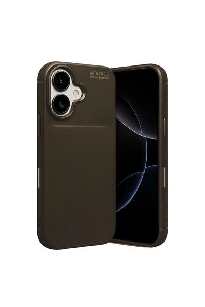 OEM Apple iPhone 17 Auto Focus Carbon Cover - Brown