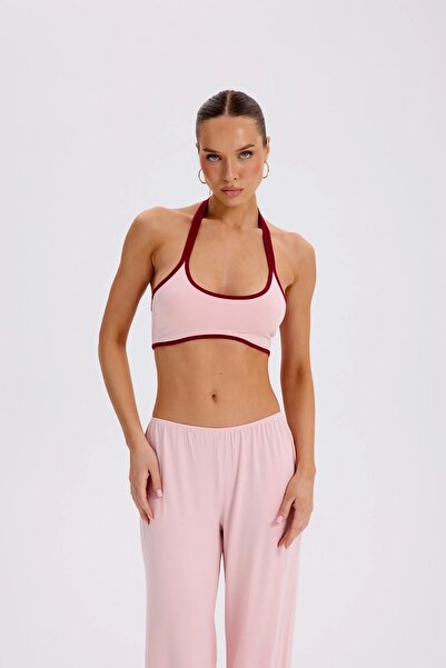 LE POLE POLE - ÇİFT ASKILI HALTER CROP TOP