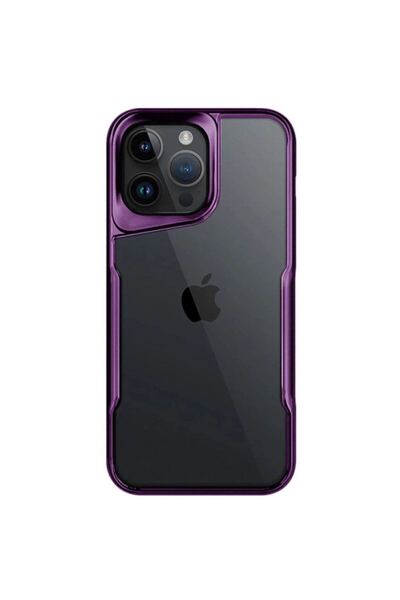 OEM Apple iPhone 14 Pro Max Case Silicone Cover - Deep Purple